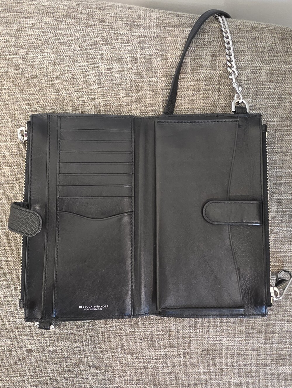Rebecca Minkoff Black Leather Crossbody - Picture 7 of 9